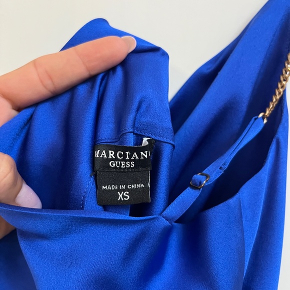 Marciano by Guess Royal Blue Satin Mini Dress – XS - Picture 10 of 10
